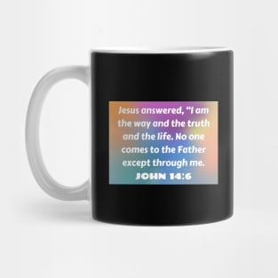 Bible Verse John 14:6 Mug